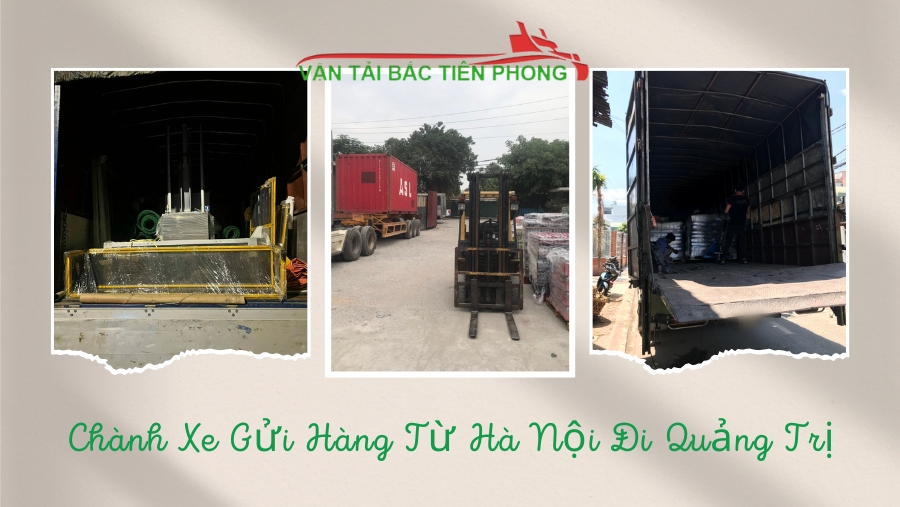 Hình ảnh chành xe tải gửi hàng hoá từ Hà Nội đi Quảng Trị